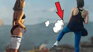 Girl Farting in Public PRANK💃💨 - Best of Just For Laughs