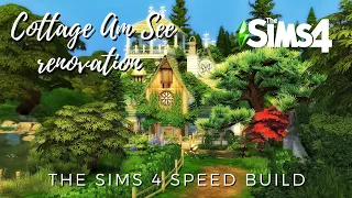 The Sims 4 Speed Build No CC / Cottage Am See / Renovation