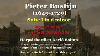 Pieter Bustijn (1649-1729): Suite I in d minor