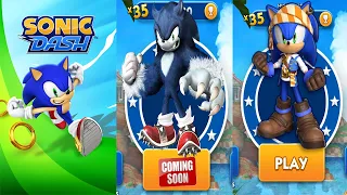 Sonic Dash - WHEREHOG New Chracter Coming Soon Update - All Chracters Unlocked Pirate Sonic Gameplay