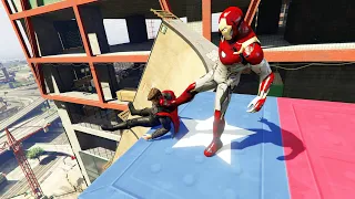 GTA V - Best Extreme Ragdolls And Fails V.58 (Iron Man VS Thor / Epic Ragdolls)