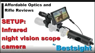 how to install Infrared scope camera (by bestsight)