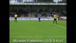 Preußen Münster siegt gegen Paderborn 5:4n.E.  (WarmUp gegen FC Bayern hat begonnen!)SA28.06.2014