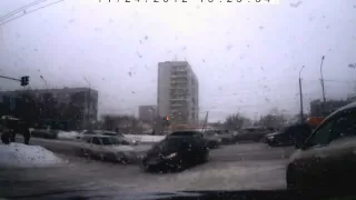 Подборка ДТП / Зима 2012/ Часть 11 - Car Crash Compilation - Part 11