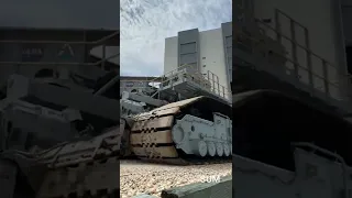 Crawler-Transporter-2 entering the Vehicle Assembly Building (VAB)