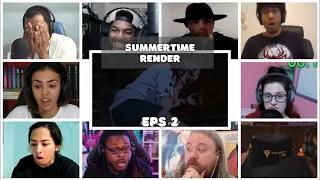 『Summertime Render』Episode 2 Reaction Mashup | Summer Time Rendering | サマータイムレンダ