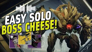 EASY SOLO PERSYS BOSS CHEESE! How Anyone Can Complete SPIRE OF THE WATCHER Solo! [Destiny 2]