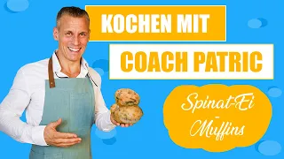 Kochen mit Patric & Eileen: Spinat-Ei-Muffins