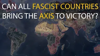 HOI4 Timelapse - What if all fascist countries in 1936 joined the Axis?