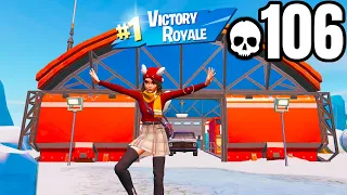 106 Elimination Solo vs Squads Wins Full Gameplay (Fortnite Chapter 4 Season 1)