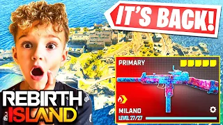 REBIRTH ISLAND META IS BACK! THE MILANO is OP in WARZONE (WSP-9)