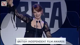 Jessie Buckley BIFA 2018 Awards Most Promising Newcomer speech
