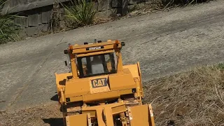 Ford Aeromax hauling RC4WD DX2 Dozer