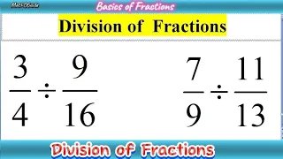 How to Divide Fractions easily | Fractions Tricks | MathOGuide