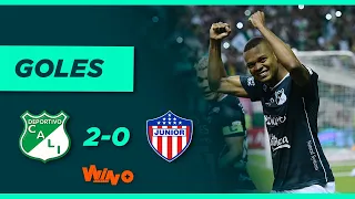 Deportivo Cali vs Junior (2-0) | Liga BetPlay Dimayor 2021-2 | Cuadrangulares - Fecha 5