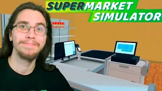 Я СТАЛ КАССИРОМ СОБСТВЕННОГО СУПЕРМАРКЕТА ► Supermarket Simulator