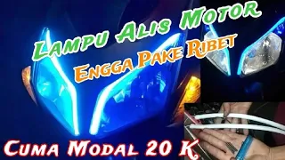 Cara Pasang Lampu Alis Motor #Pasanglampualis #lampualis #alismotor