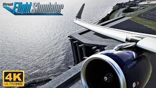 Microsoft Flight Simulator 2020 *MAXIMUM GRAPHICS* A320N Turbulence At Madeira Airport