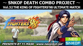 KOF 98 ultimate match all characters 100% damage death combo