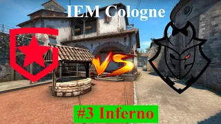 Потная борьба за полуфинал! Gambit vs G2 (map 3, Inferno, Bo3) IEM Cologne 2021