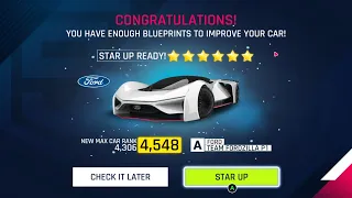 I spent 37800 tokens to unlock and max the FORD TEAM FORDZILLA P1 - Asphalt 9