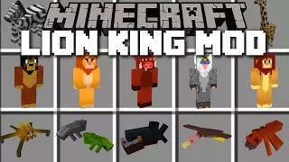 Minecraft LION KING MOD / LONG LIVE THE KING!! Minecraft