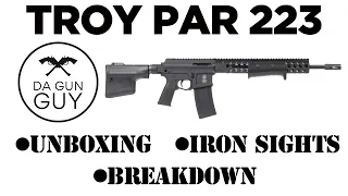 A first look at the TROY PAR (Pump Action Rifle) 223