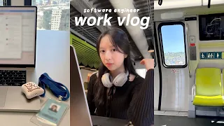 PRODUCTIVE vlog 💻 days in my life as a software engineer, work-life balance, flexispot c7 chair