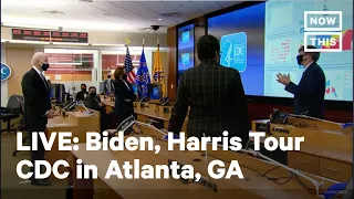 Pres. Biden and VP Harris Visit the CDC in Atlanta, Georgia | LIVE