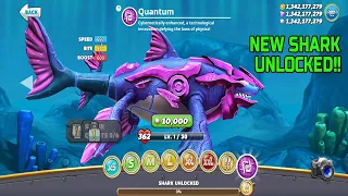 Hungry Shark World - Quantum New Shark Unlocked Update - All 43 Sharks Unlocked Hack Gems Coins Mod