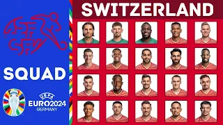 SWITZERLAND Squad UEFA EURO 2024 Qualifiers | November 2023 | FootWorld