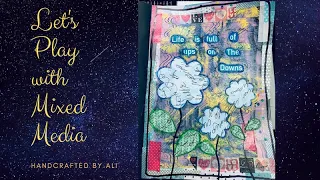 Creating Mixed Media Just For Fun | Art Journal Creating