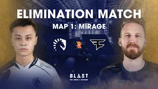 BLAST Global Final Bahrain - Elimination Match - Team Liquid vs. Faze Clan Map 1 (Mirage)