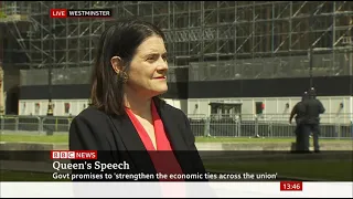 Queen's Speech 2021 - Bronwen Maddox, BBC News