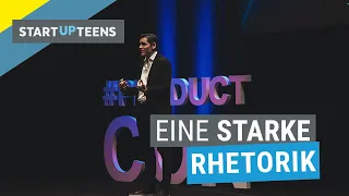 So bekommst du eine starke Rhetorik!