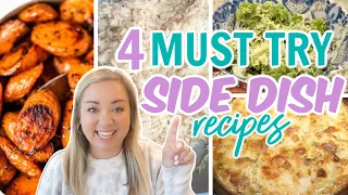 4 MUST TRY SIDE DISH RECIPES THAT YOUR FAMILY WILL LOVE | BEST SIDE DISHES | EASY COOKING