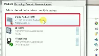 How to Fix Digital Audio (HDMI) Problem Solve | in Computer | Pc