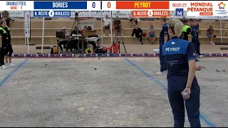 Belle doublette féminine BORIES vs PEYROT : Odyssée des Champions Montpellier 3M 2021