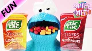 HEFTIGE TIC TAC MIXERS verändern ihren Geschmack beim lutschen - Play Doh Krümelmonster Deutsch