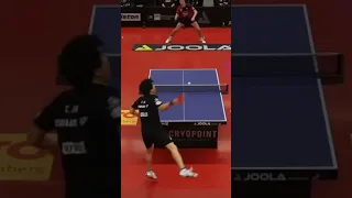 Incredible spin and this curve 🏓 #tabletennis #shorts #gaming #enjoy