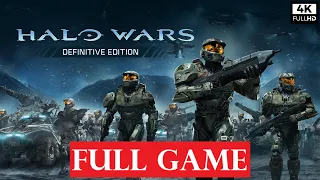 HALO WARS DEFINITIVE EDITION Gameplay Walkthrough FULL GAME [4K 60FPS] - No Commentary