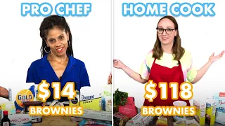 $118 vs $14 Brownies: Pro Chef & Home Cook Swap Ingredients | Epicurious