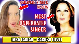 INCREDIBLE!!! 🔥❤️ REACTION TO LARA FABIAN - CARUSO (LIVE) #reactionvideo #musicreaction
