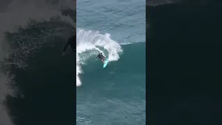 Riding Kingfisher Twin Fin at Uluwatu Secret