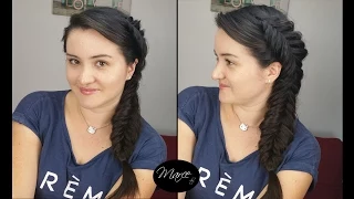 How to: Dutch Fishtail Braid | MarceDIY