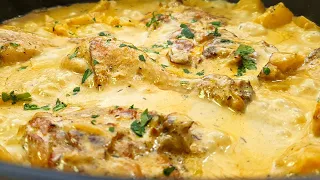 Creamy Chicken in Sauce. The best I have ever tasted.