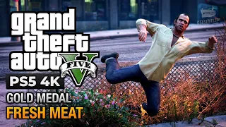 GTA 5 PS5 - Mission #58 - Fresh Meat [Gold Medal Guide - 4K 60fps]