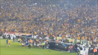 Tigres vs America 1-1 Final "La furia de la afición y los goles" Apertura 2016