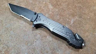 Harbor Freight Gordon Automotive Emergency Rescue Knife Review