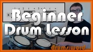 ★ How To Read DRUM Music - Part 2 of 3 ★ Free Video Drum Lesson (Drum Notation)